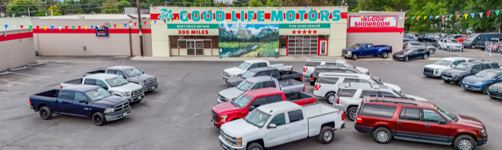 Inventory Lot at Good Life Motors 